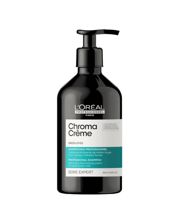 L’oreal Chroma Creme Shampoo 500ml Green dyes