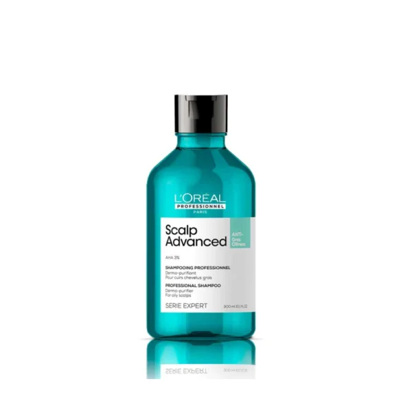 L'oreal Scalp Cuero Cabelludo Graso Shampoo 300ml
