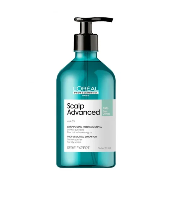 L’oreal Scalp cuero cabelludo Graso Shampoo 500ml