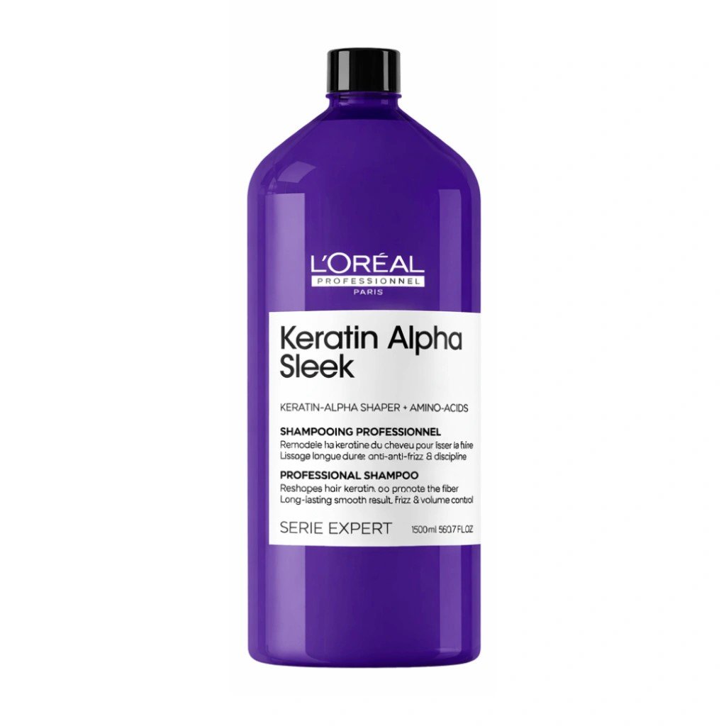 Shampoo Keratin Alpha Sleek Loreal Professionnel 1500ml
